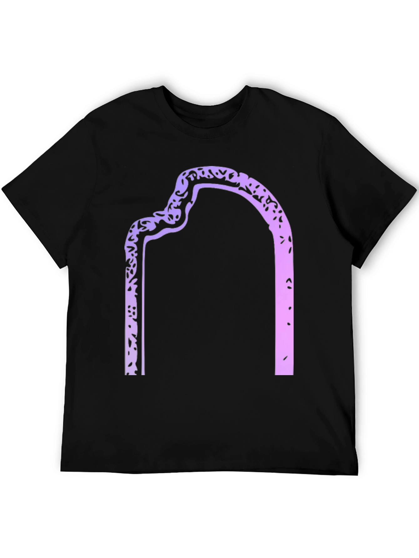 Unique Graphic T-Shirt - Abstract Arch Design