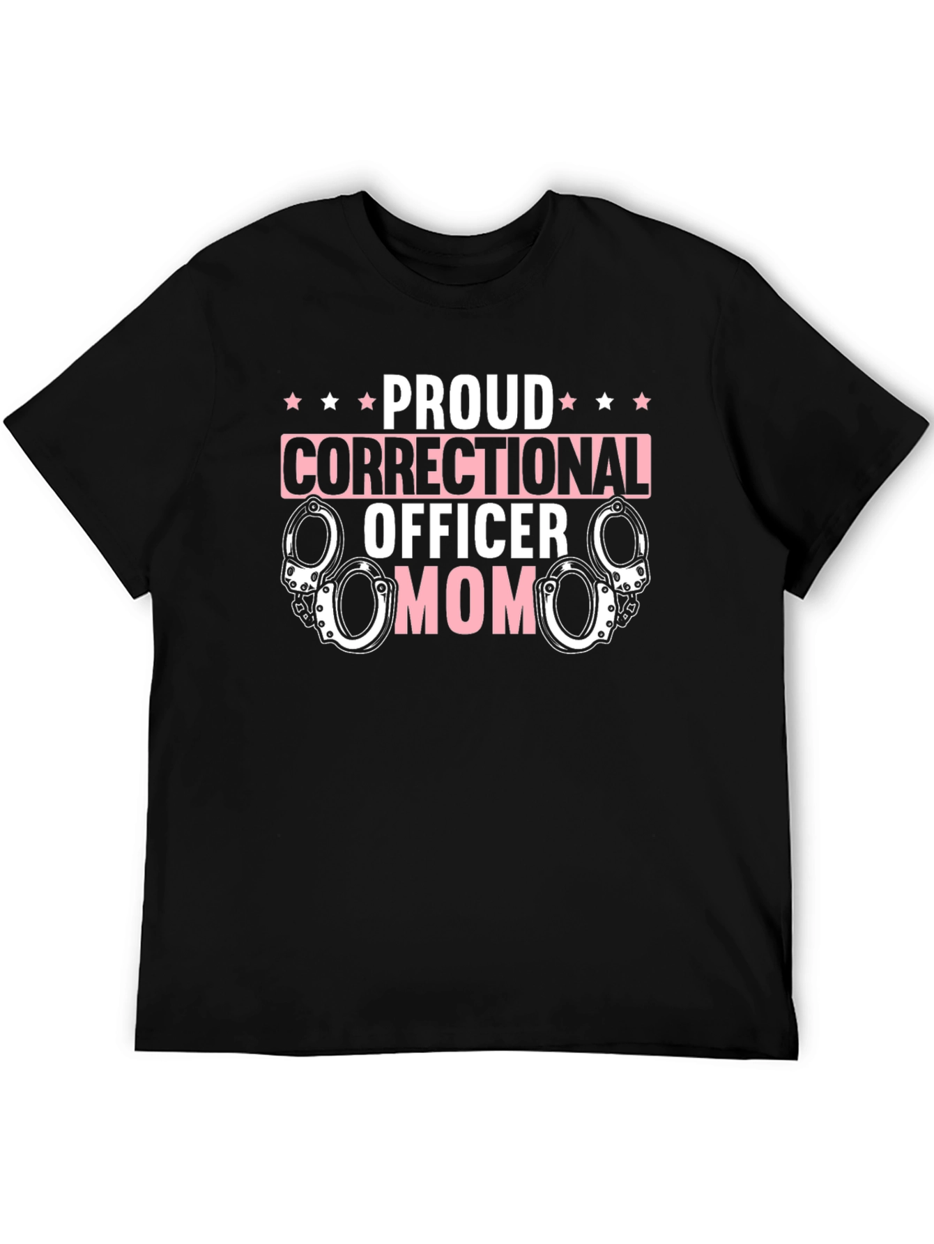 Proud Correctional Officer Mom Graphic Tee