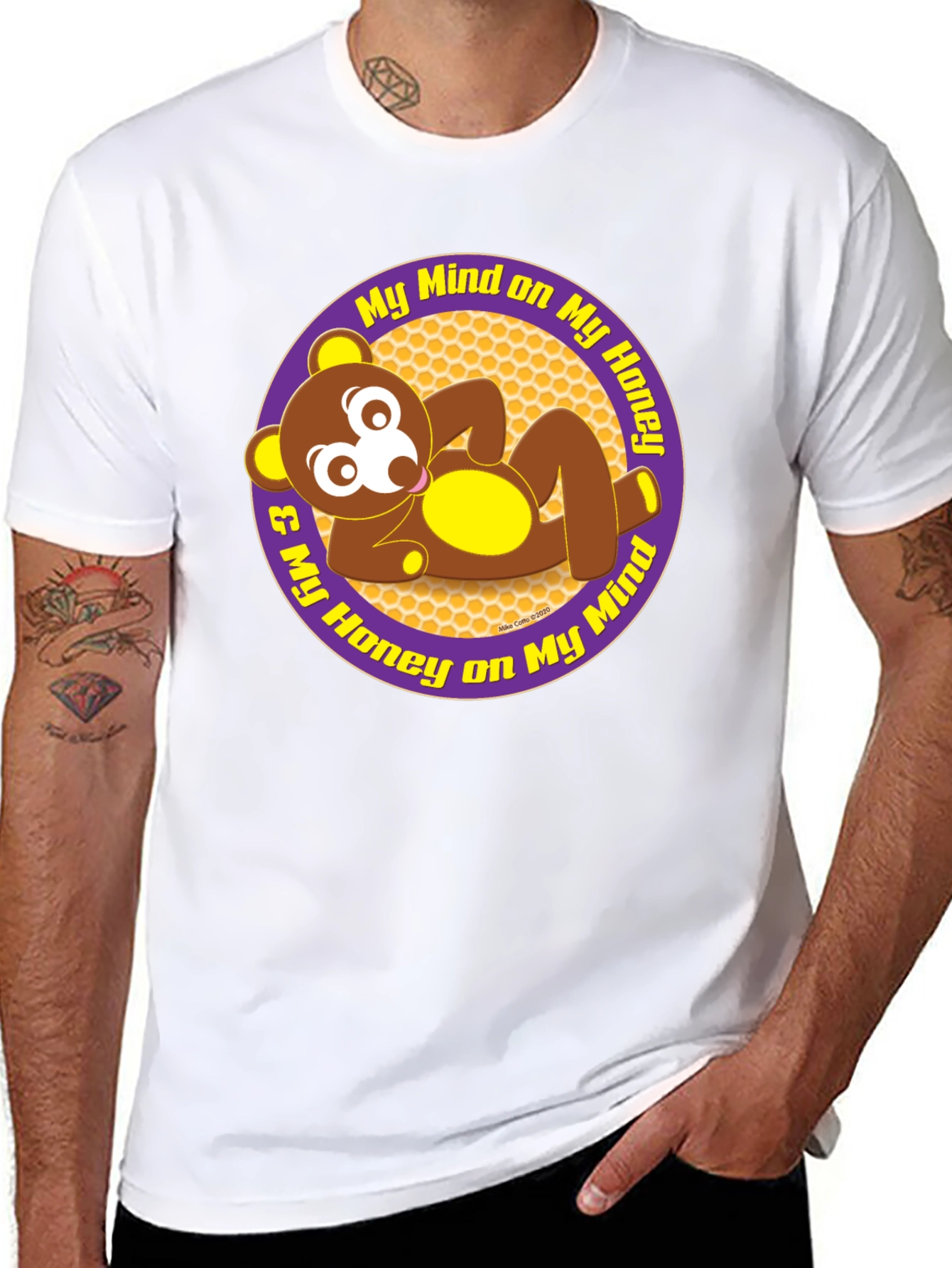 My Honey Bear Mind T-Shirt - Soft Cotton Tee