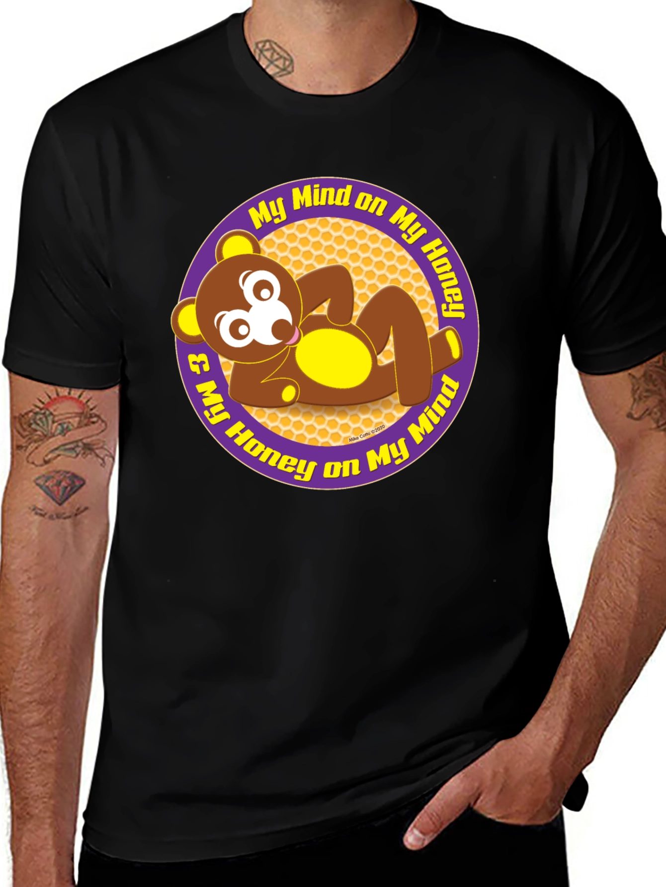 My Honey Bear Mind T-Shirt - Soft Cotton Tee