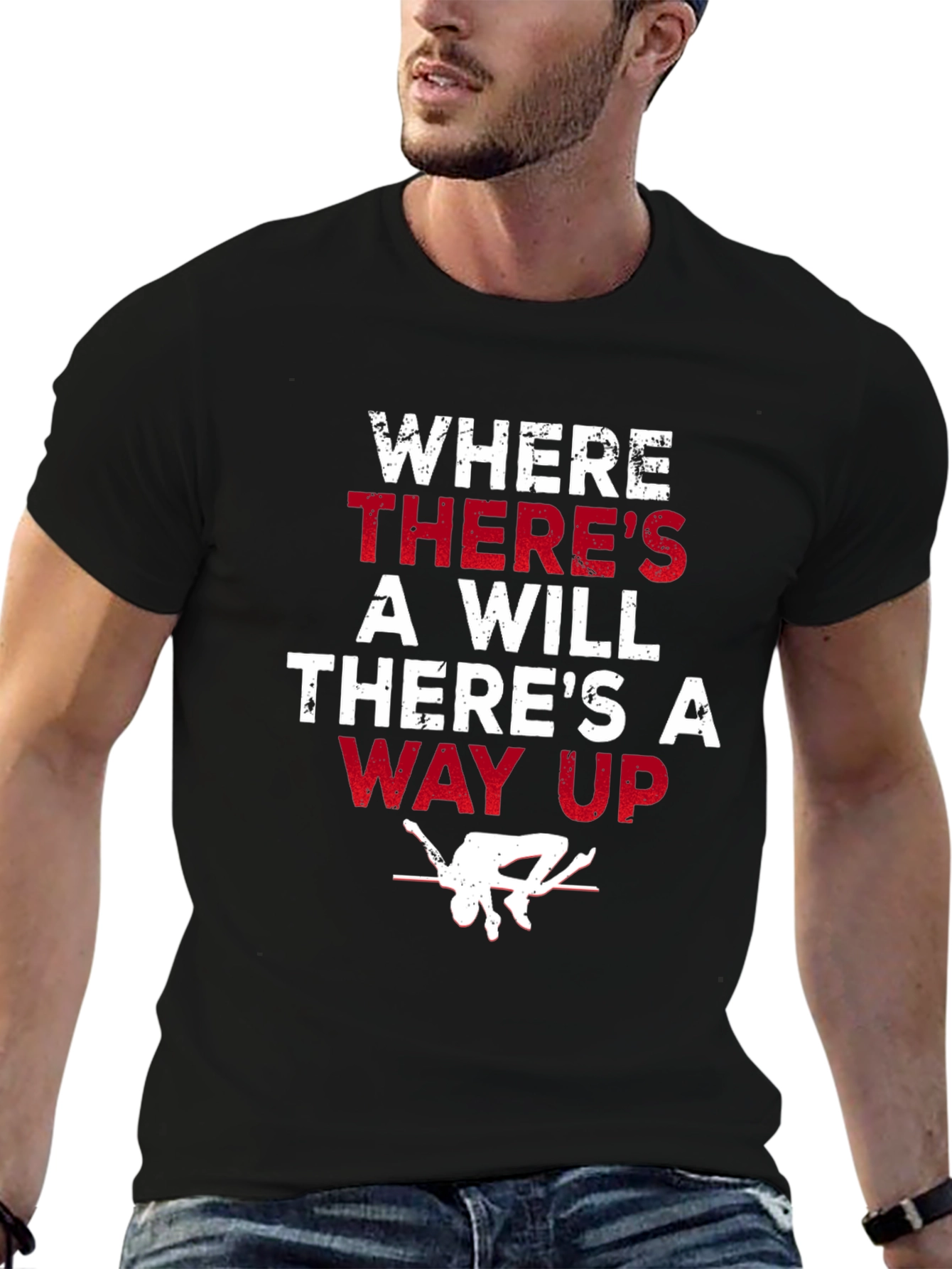 Motivational High Jump T-Shirt