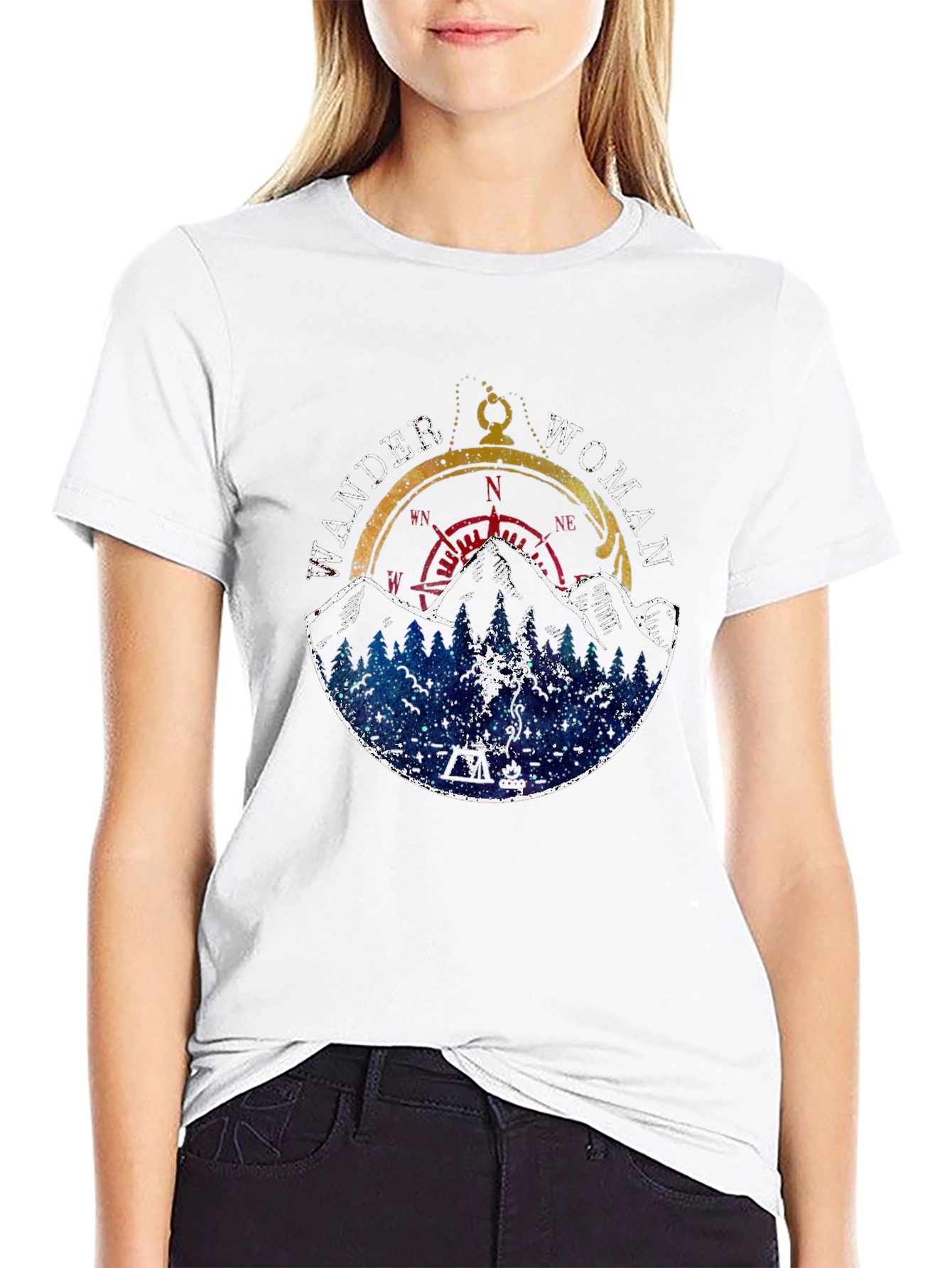 Wander Woman Graphic Tee - Adventure Style