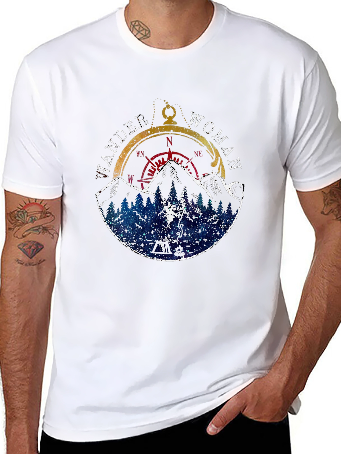 Wander Woman Graphic Tee - Adventure Style