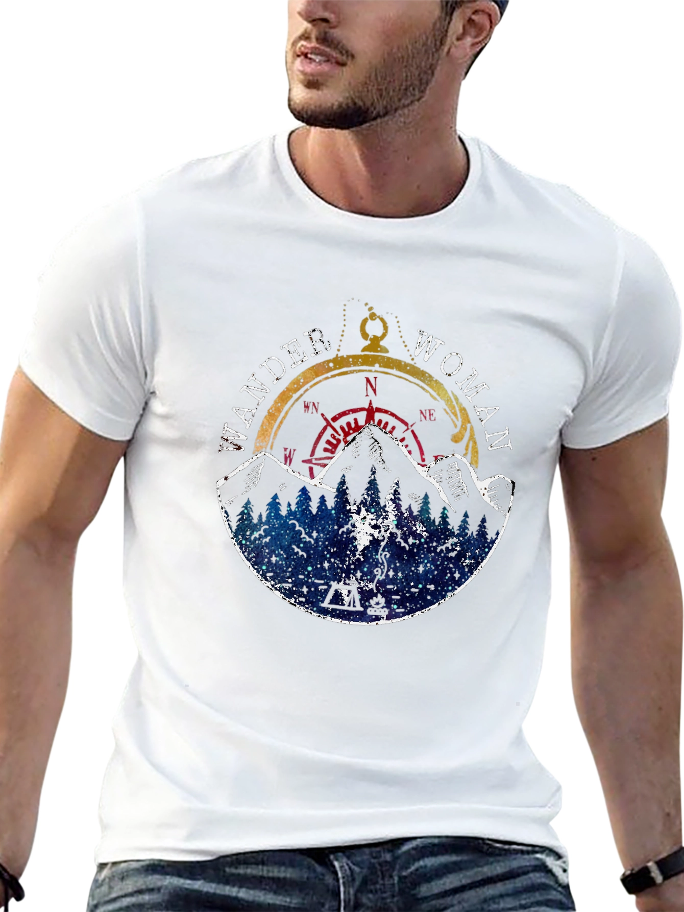 Wander Woman Graphic Tee - Adventure Style