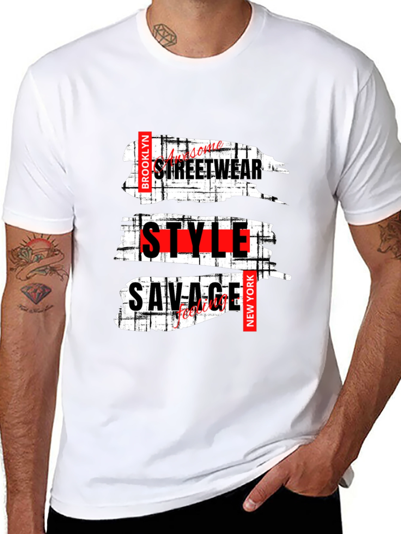 Urban Style Graphic Tee - Savage Style