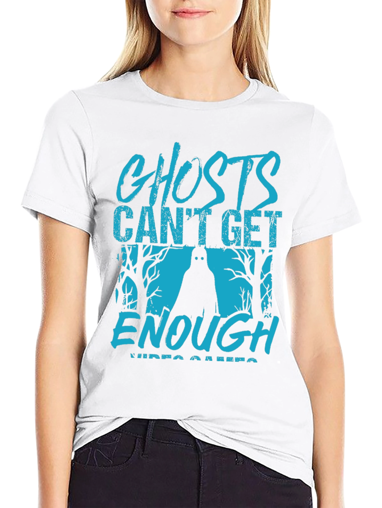 Ghosts Cant Get Enough Graphic Tee