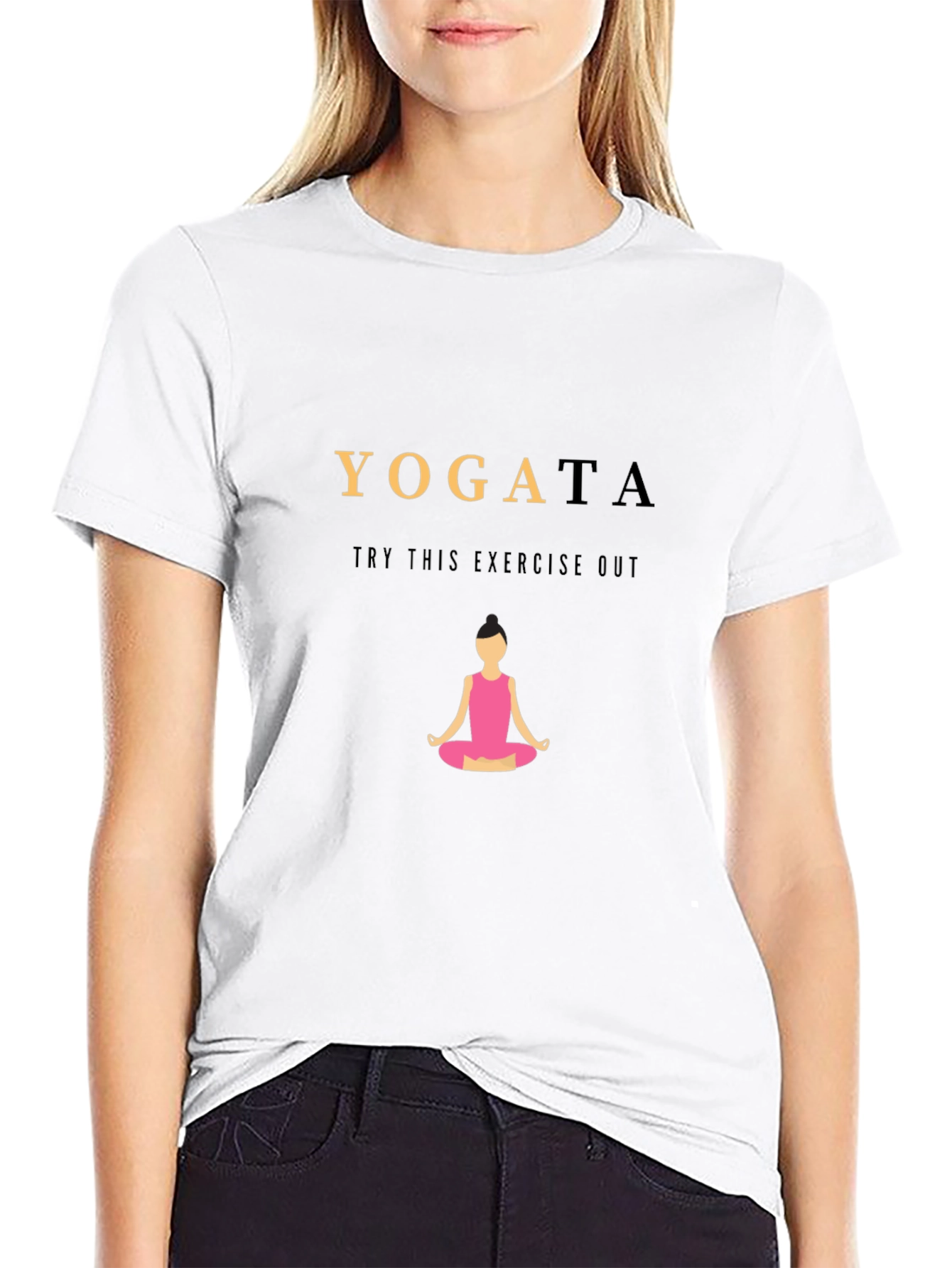 Yoga Exercise T-Shirt - Meditate in Style
