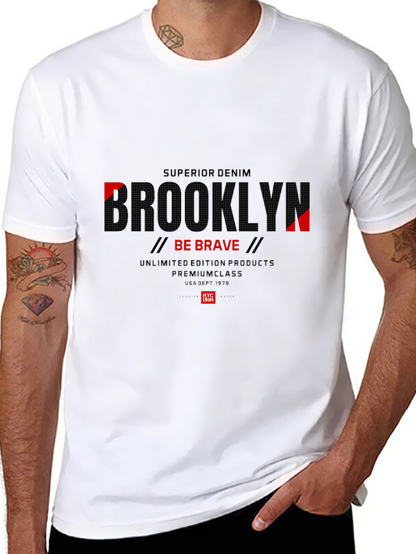 Brooklyn Be Brave Graphic T-Shirt