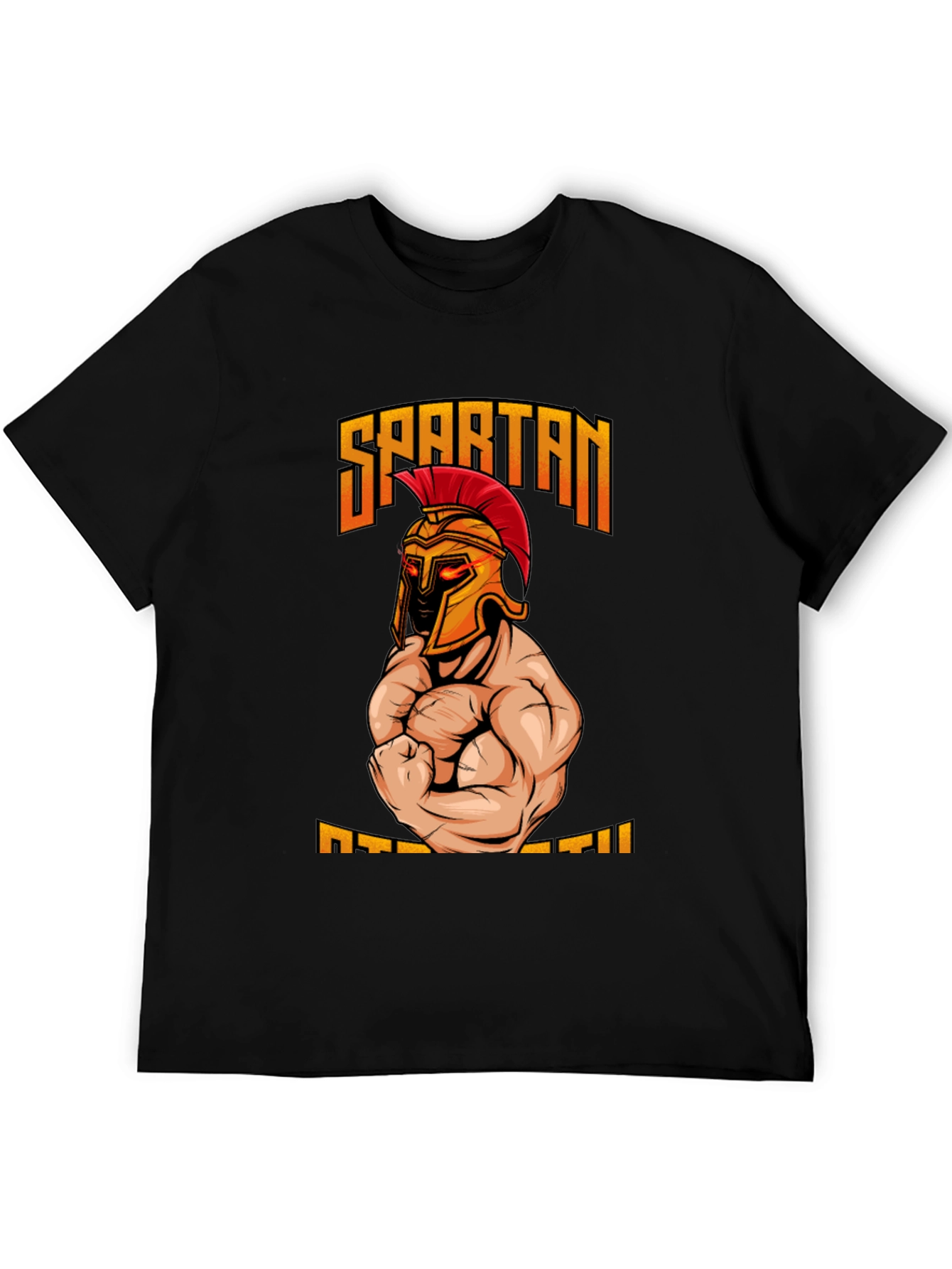 Spartan Strength Graphic T-Shirt - Gym Motivation