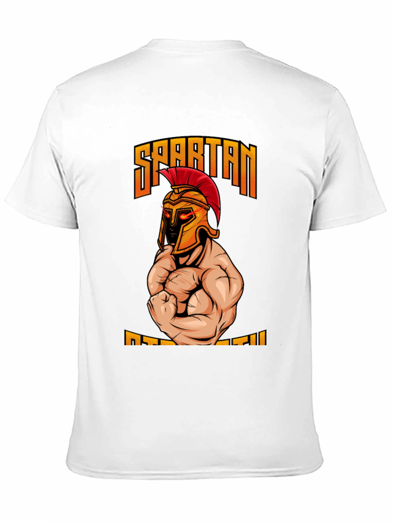 Spartan Strength Graphic T-Shirt - Gym Motivation