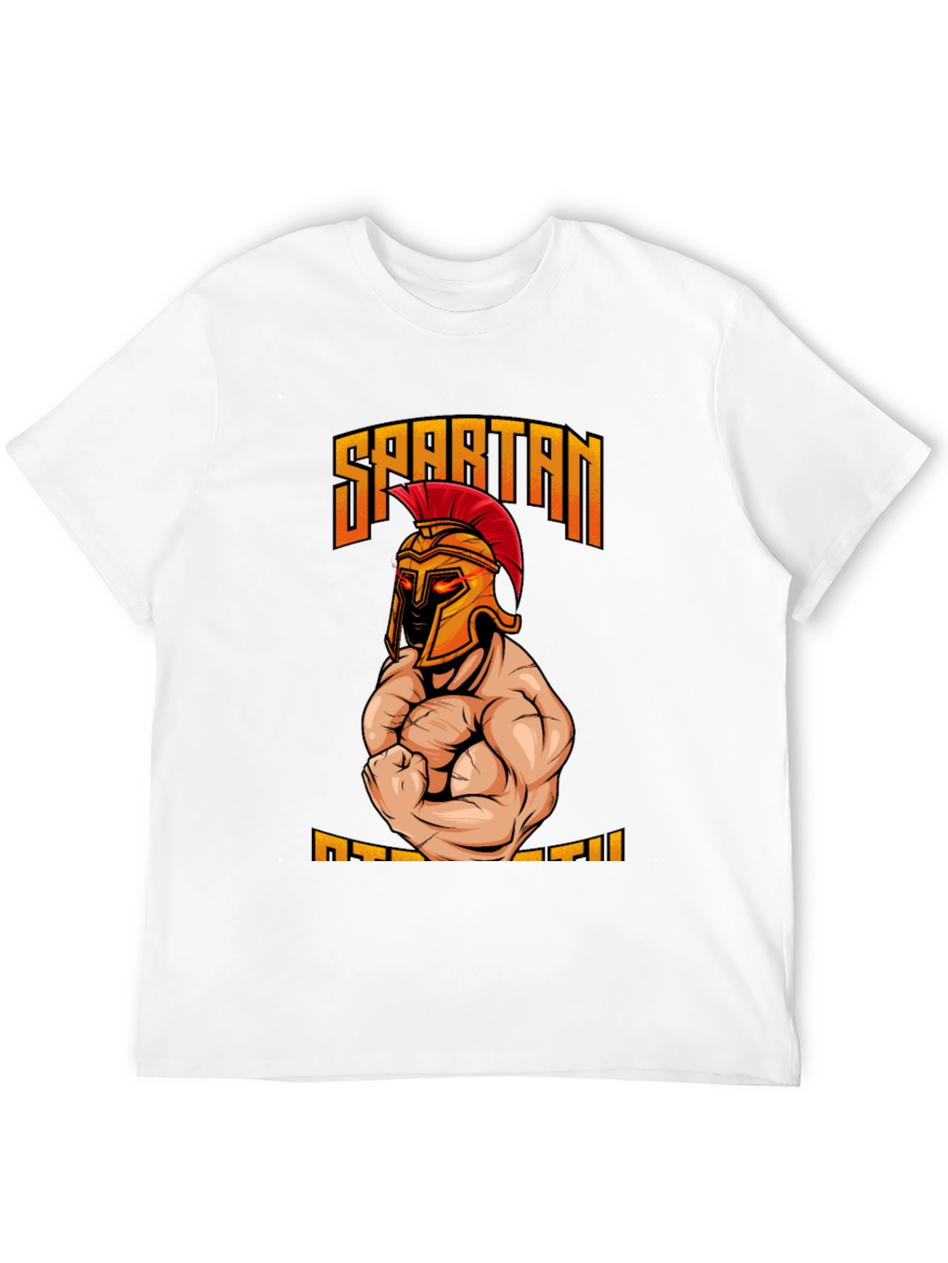 Spartan Strength Graphic T-Shirt - Gym Motivation