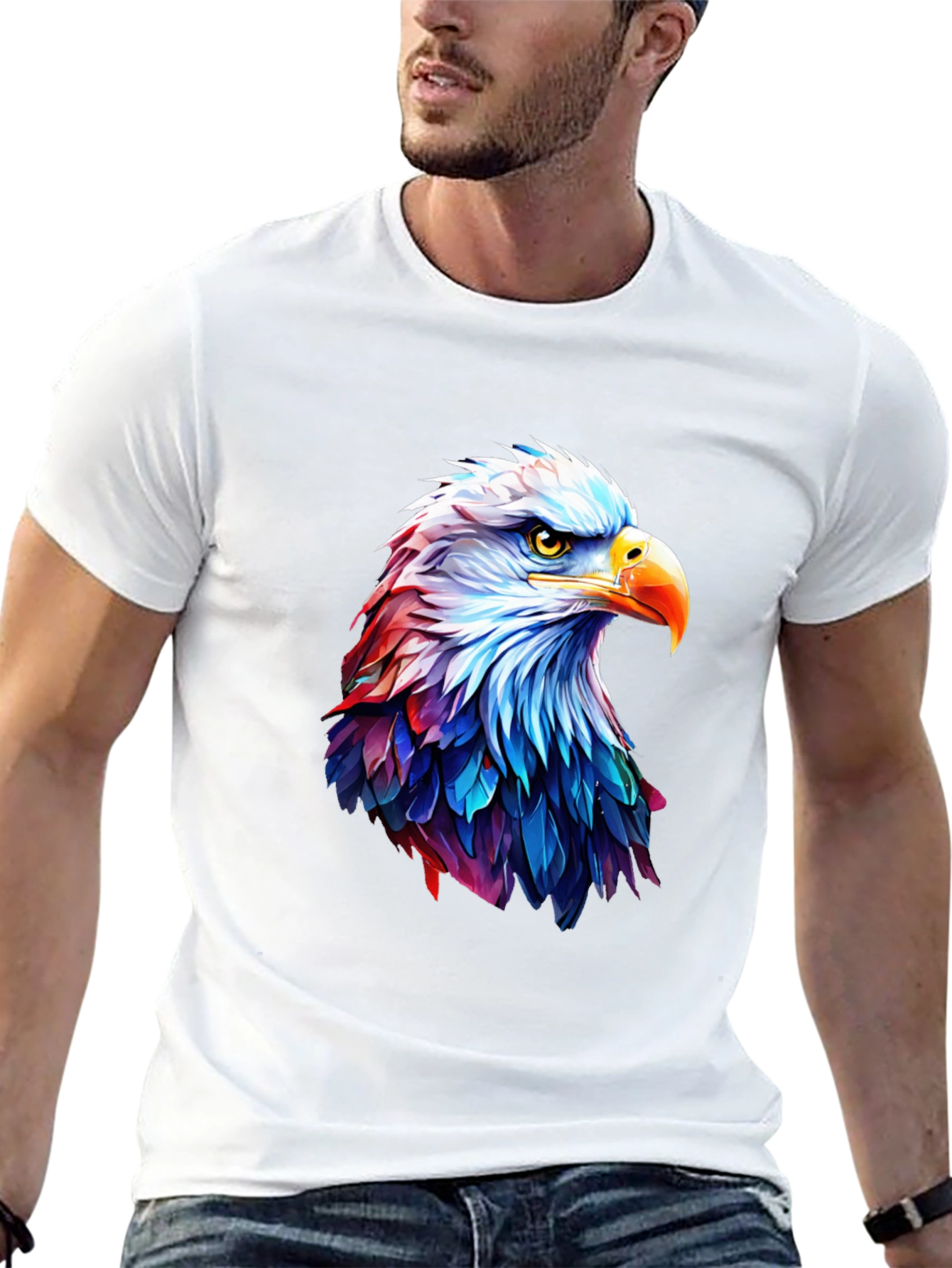 Eagle Graphic Black T-Shirt