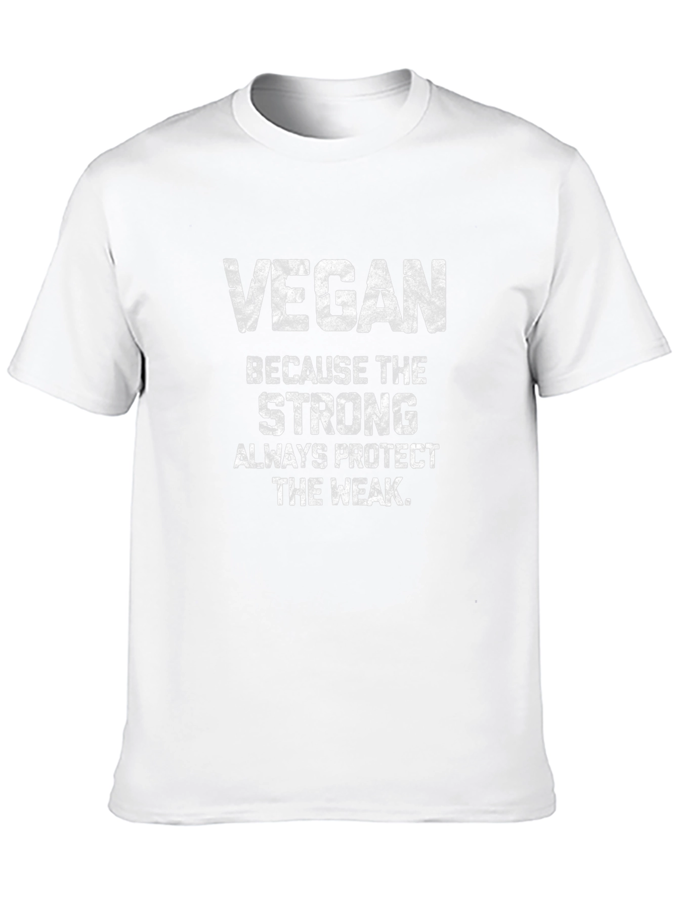Vegan Strength T-Shirt - Protect The Weak