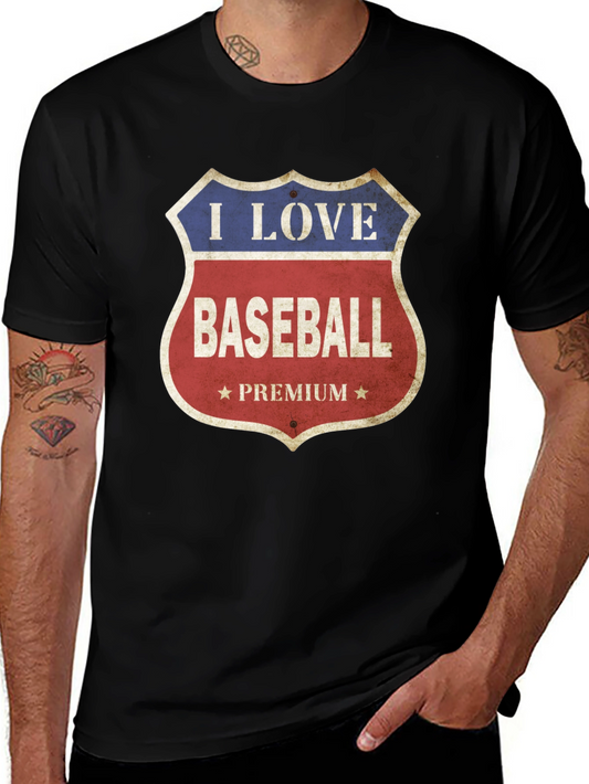 I Love Baseball Premium T-Shirt
