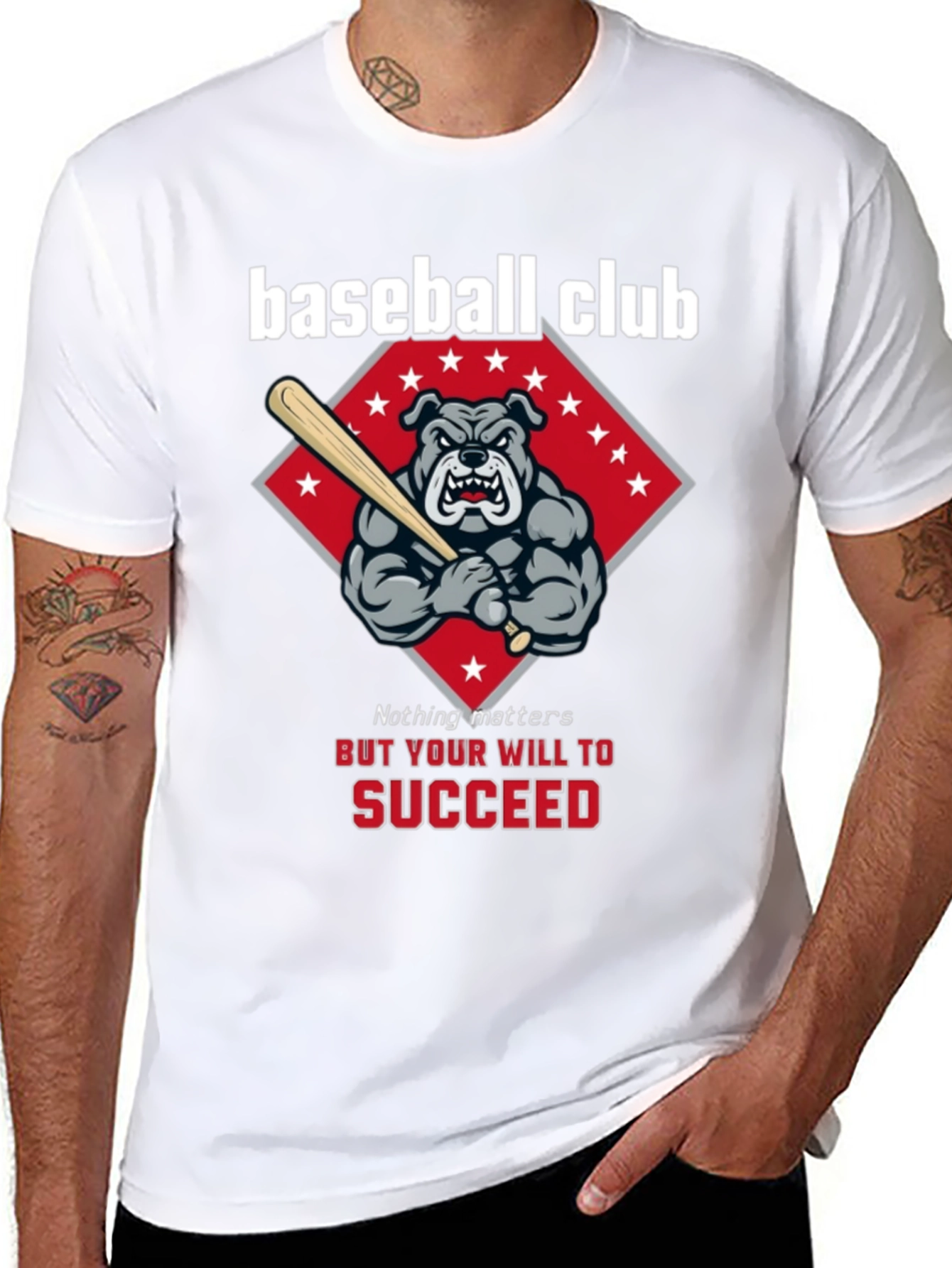 Baseball Club Bulldog T-Shirt