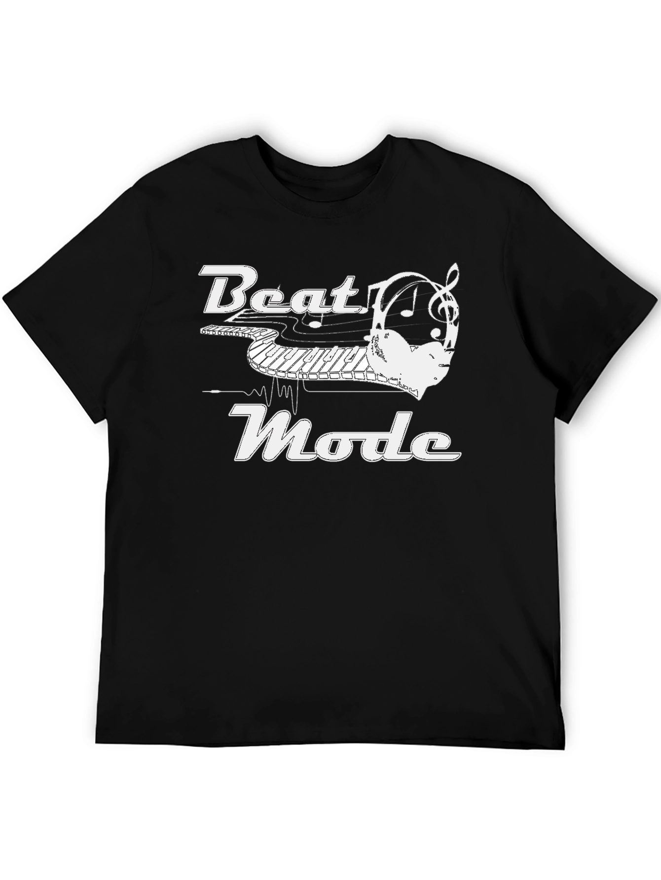 Beat Mode Graphic T-Shirt - Music Lover Tee