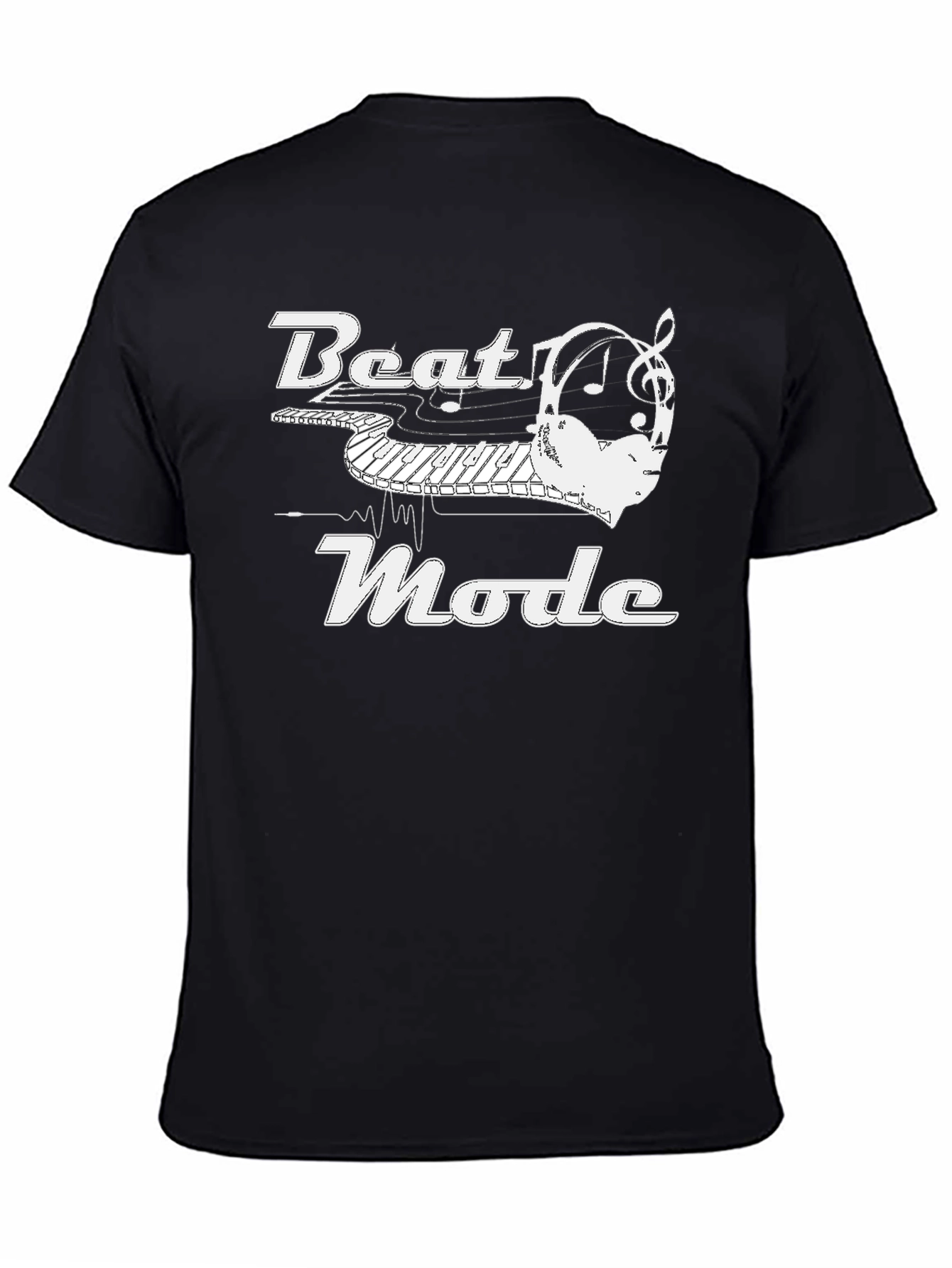 Beat Mode Graphic T-Shirt - Music Lover Tee