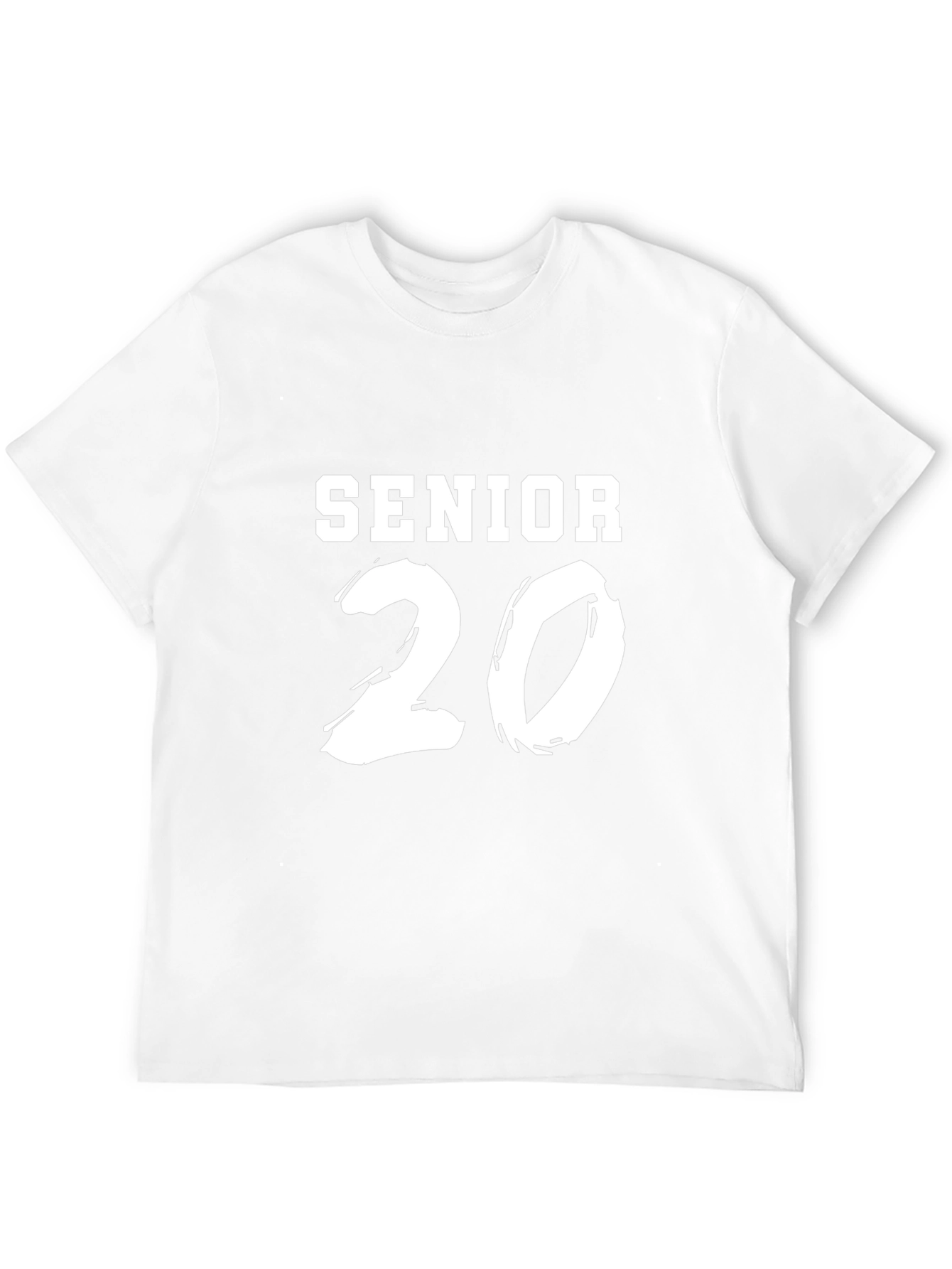 Senior 20 T-Shirt Graduation Black Tee