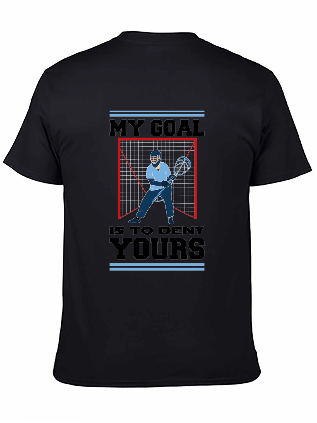 Lacrosse Goalie Graphic T-Shirt