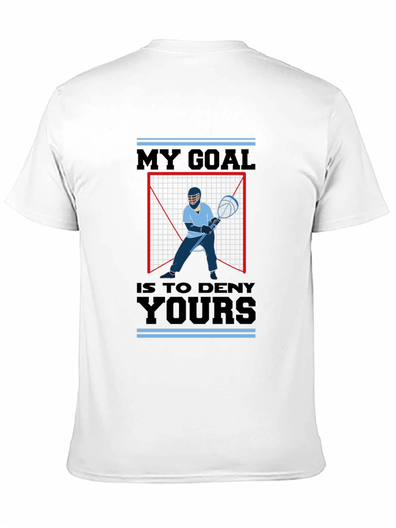 Lacrosse Goalie Graphic T-Shirt