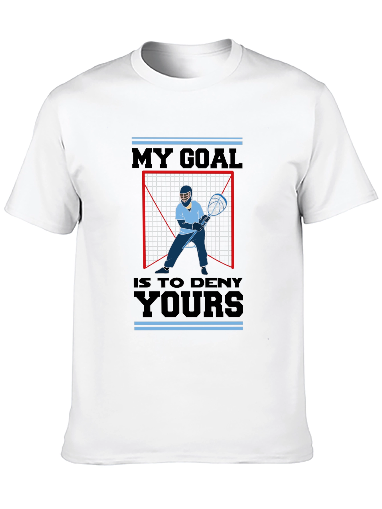 Lacrosse Goalie Graphic T-Shirt