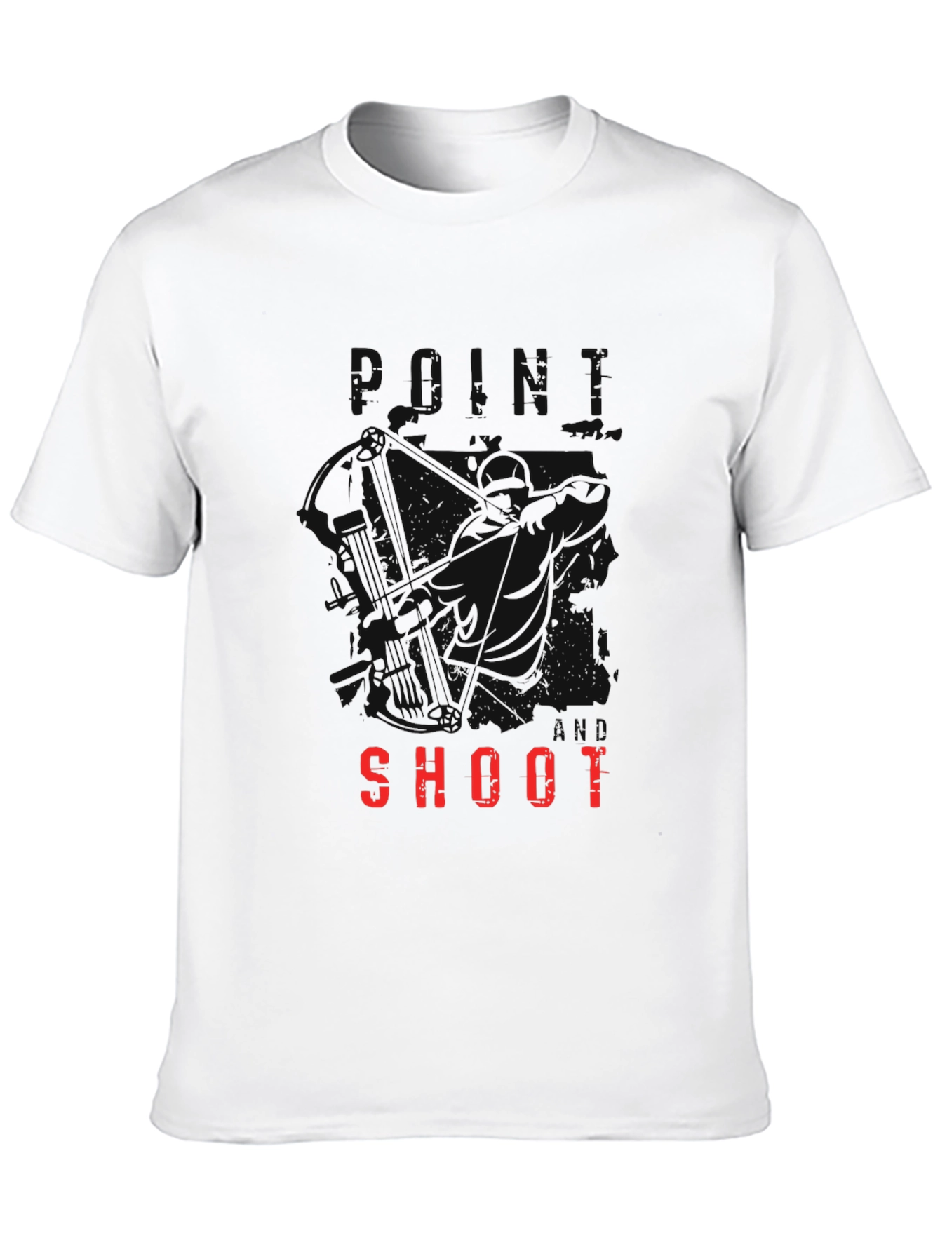 Black Point Aim Shoot Graphic T-Shirt