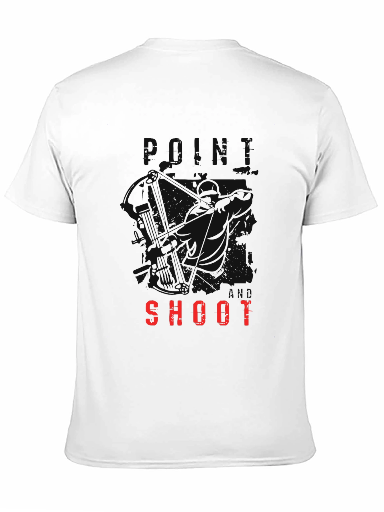Black Point Aim Shoot Graphic T-Shirt