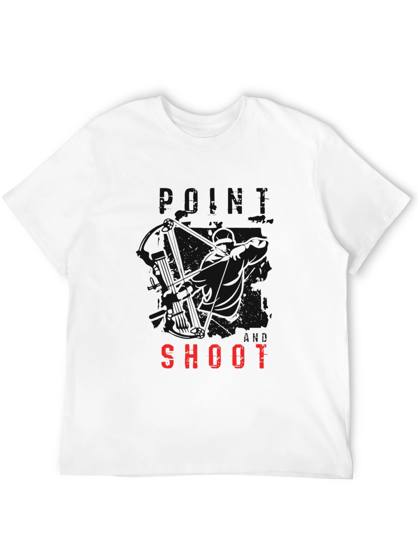 Black Point Aim Shoot Graphic T-Shirt