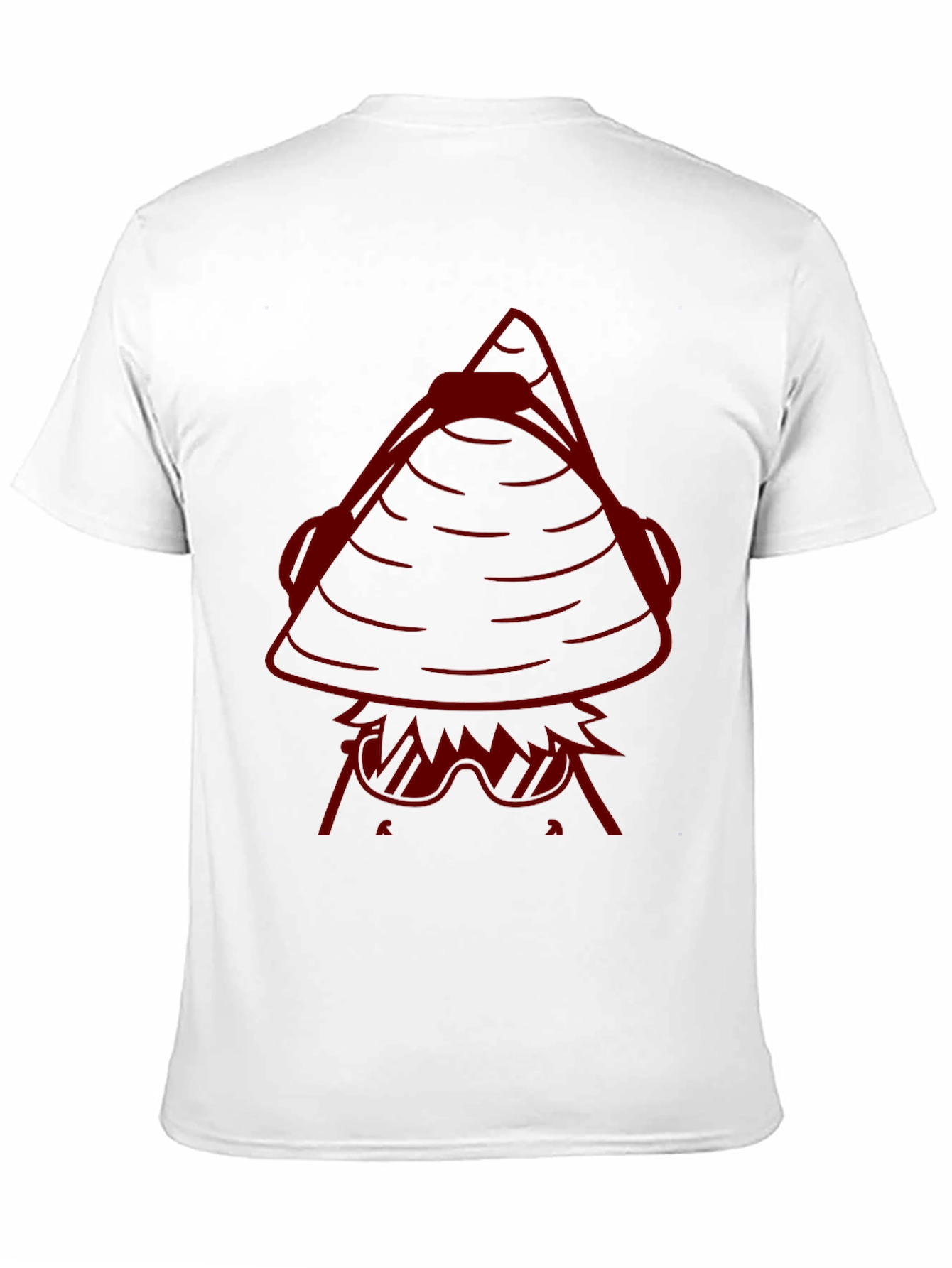 Illuminati Inspired Graphic Tee - Black Cotton Blend T-Shirt