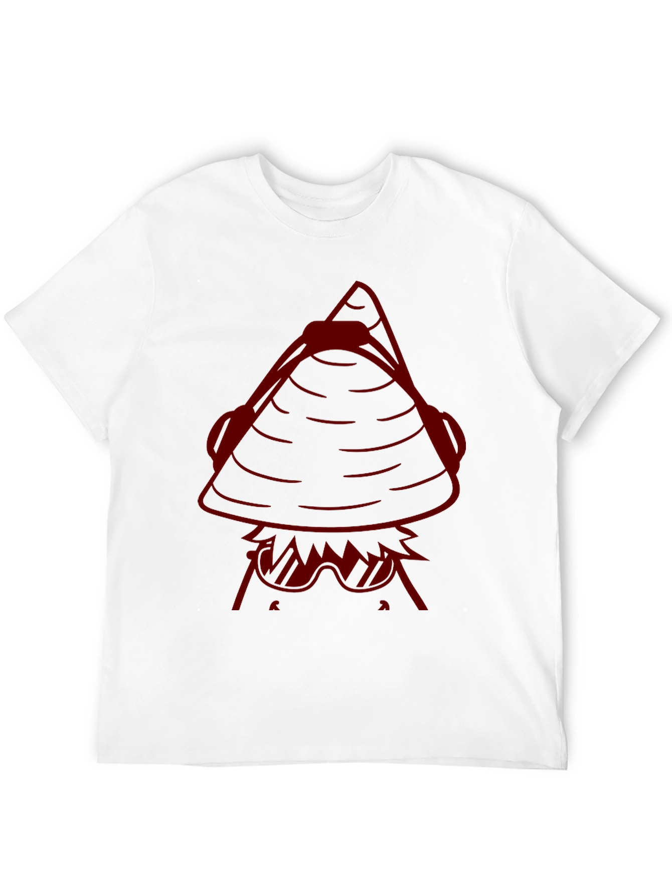 Illuminati Inspired Graphic Tee - Black Cotton Blend T-Shirt