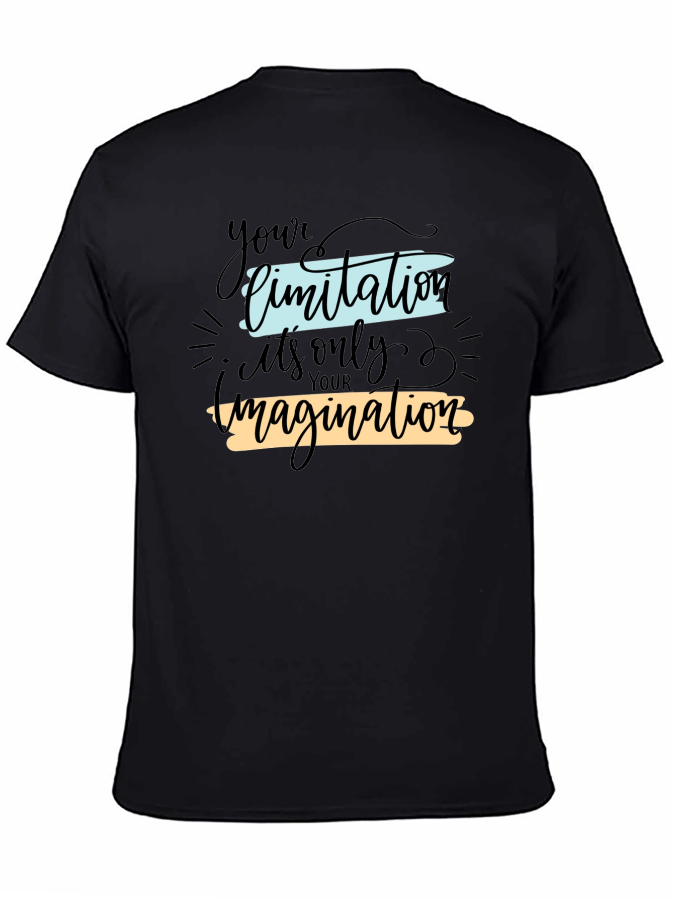 Inspirational Graphic Tee: Imagination Limit