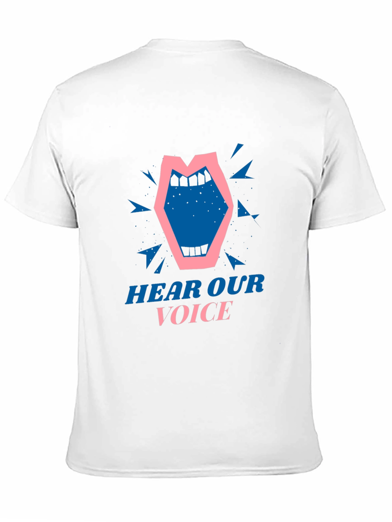 Hear Our Voice Graphic T-Shirt - Black Cotton Tee