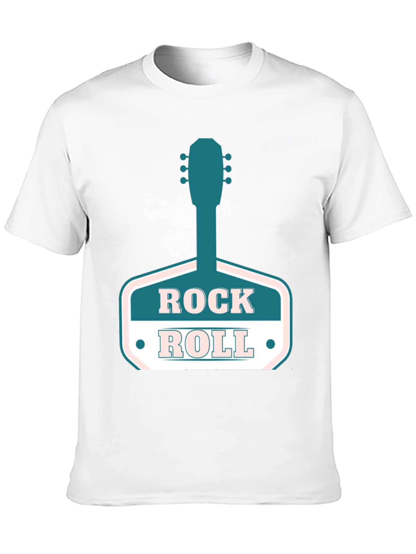 Rock and Roll Guitar Graphic T-Shirt