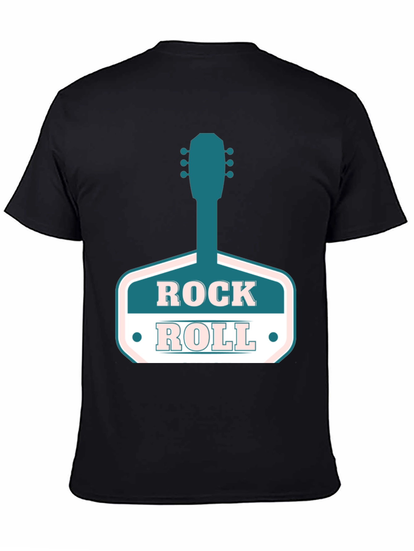 Rock and Roll Guitar Graphic T-Shirt