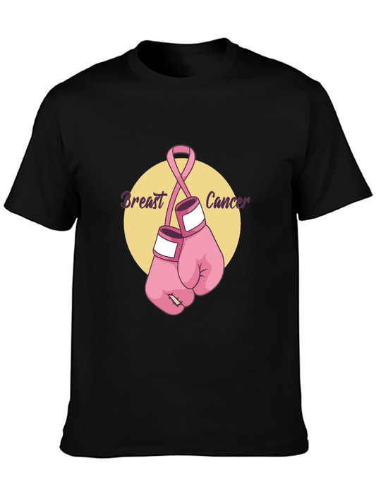 Breast Cancer Awareness Boxing Gloves T-Shirt