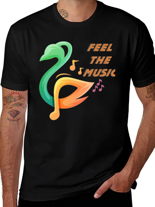 Feel The Music Graphic Tee
