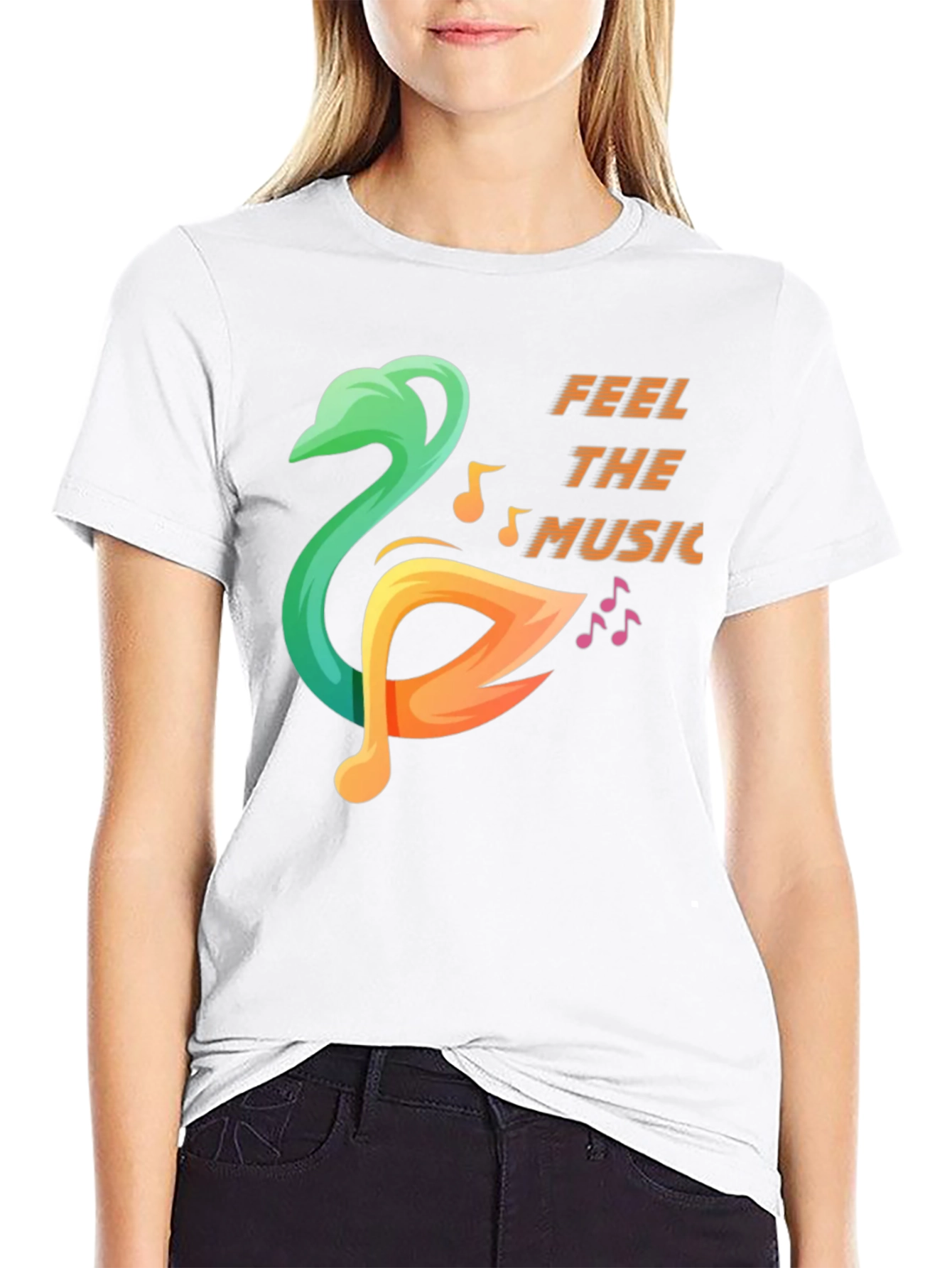 Feel The Music Graphic Tee