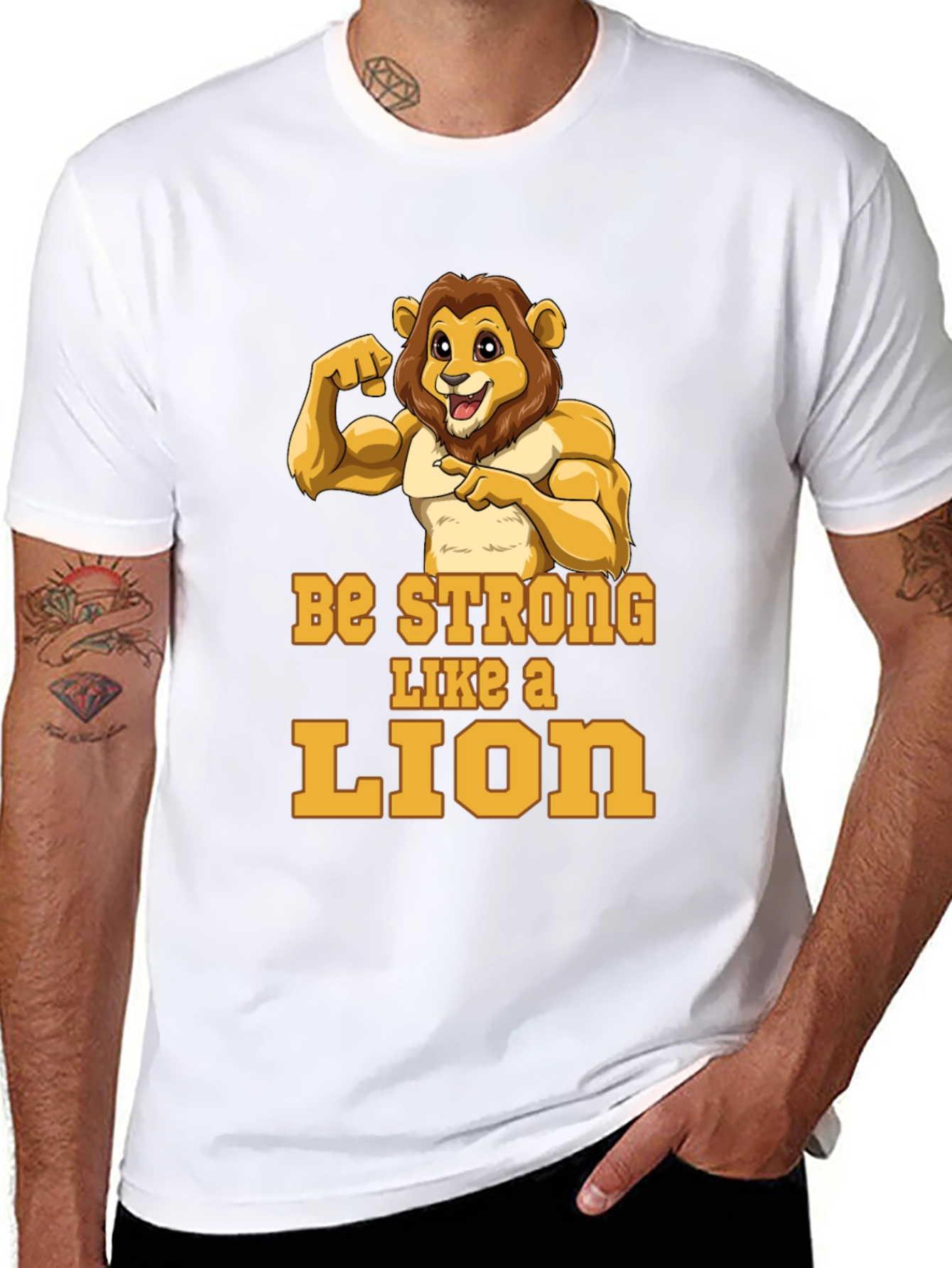 Be Strong Like A Lion T-Shirt