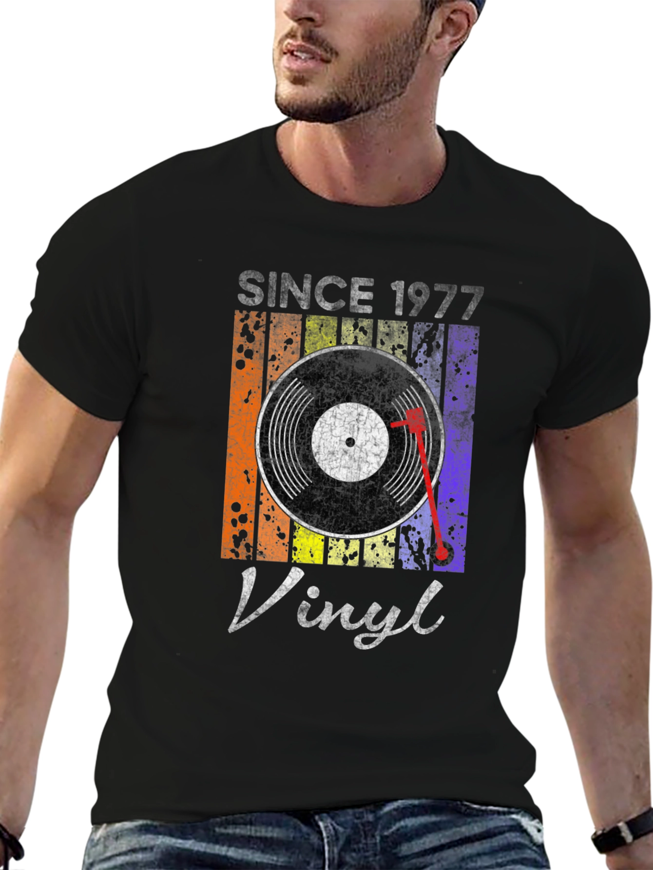 Since 1977 Vinyl Graphic Tee