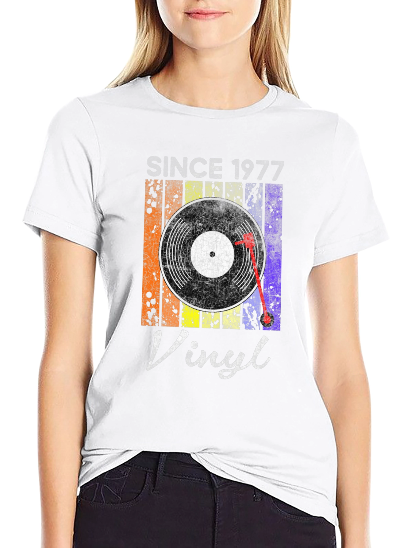 Since 1977 Vinyl Graphic Tee