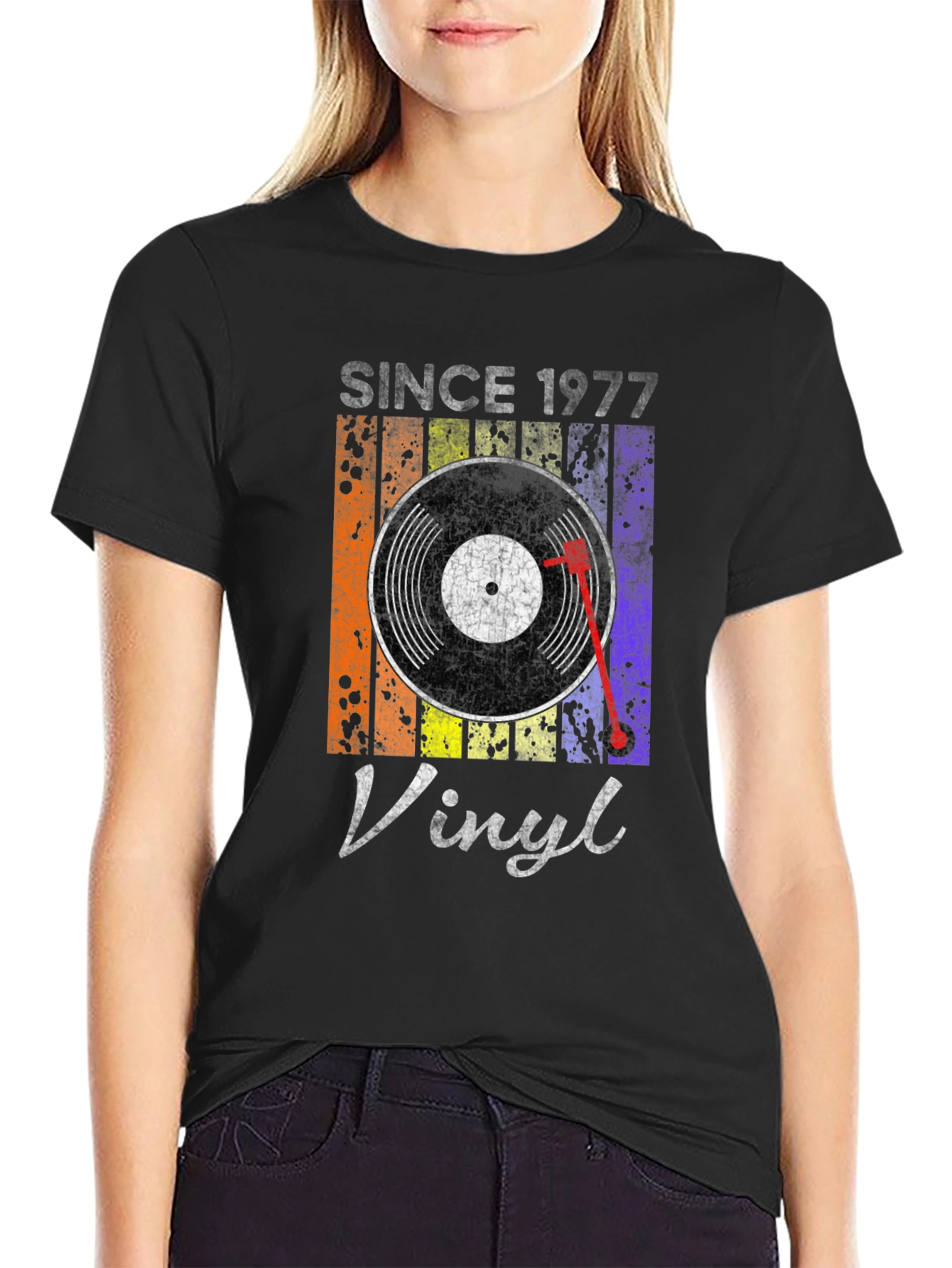 Since 1977 Vinyl Graphic Tee