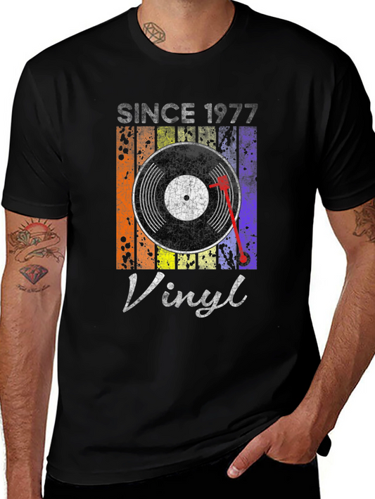 Since 1977 Vinyl Graphic Tee
