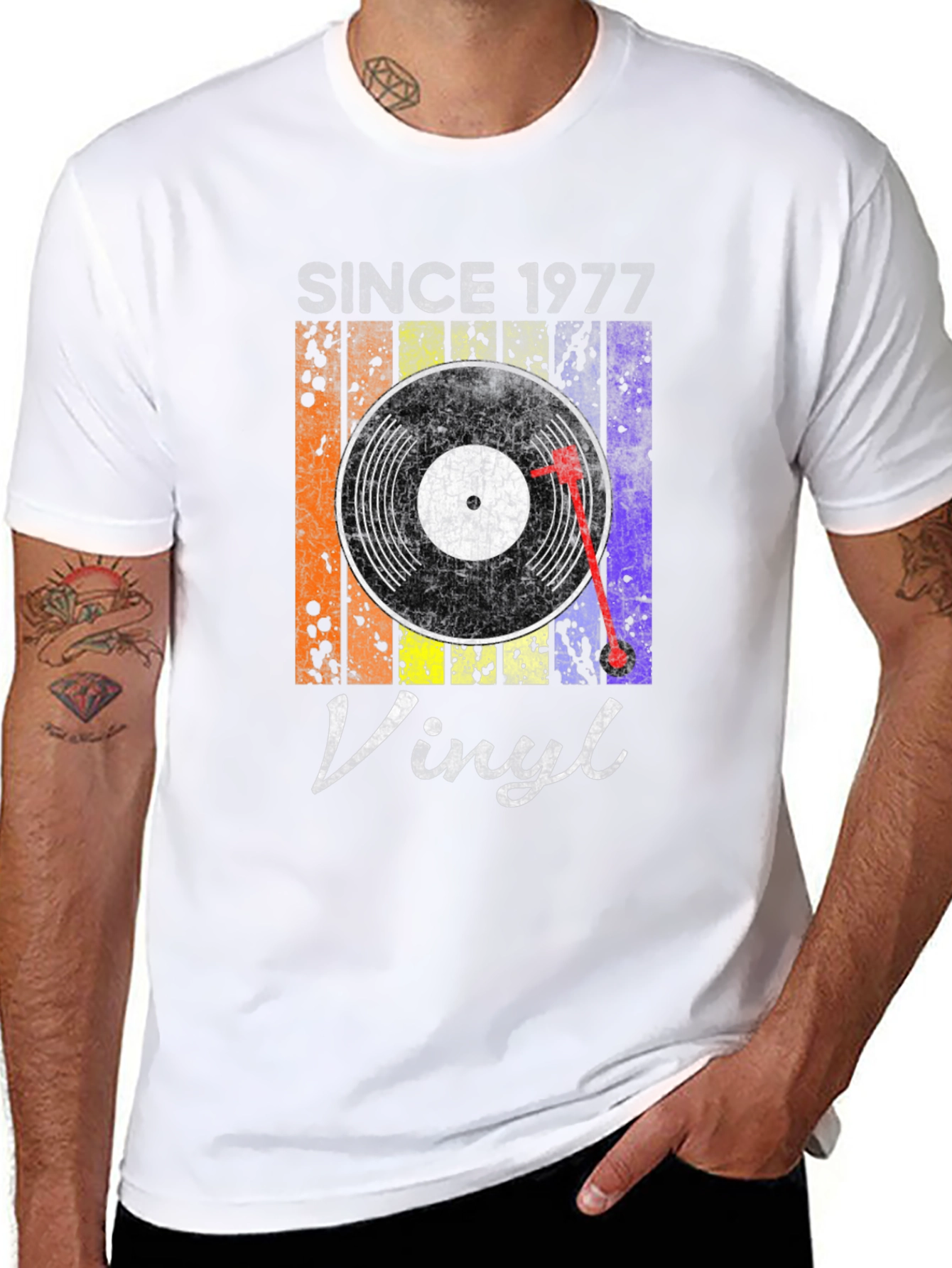 Since 1977 Vinyl Graphic Tee