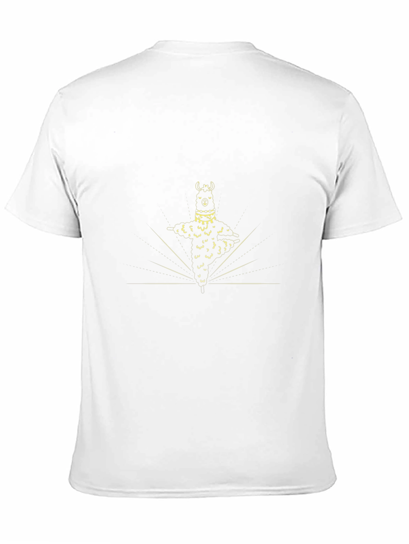 Llama Yoga T-Shirt - Meditating Animal Tee