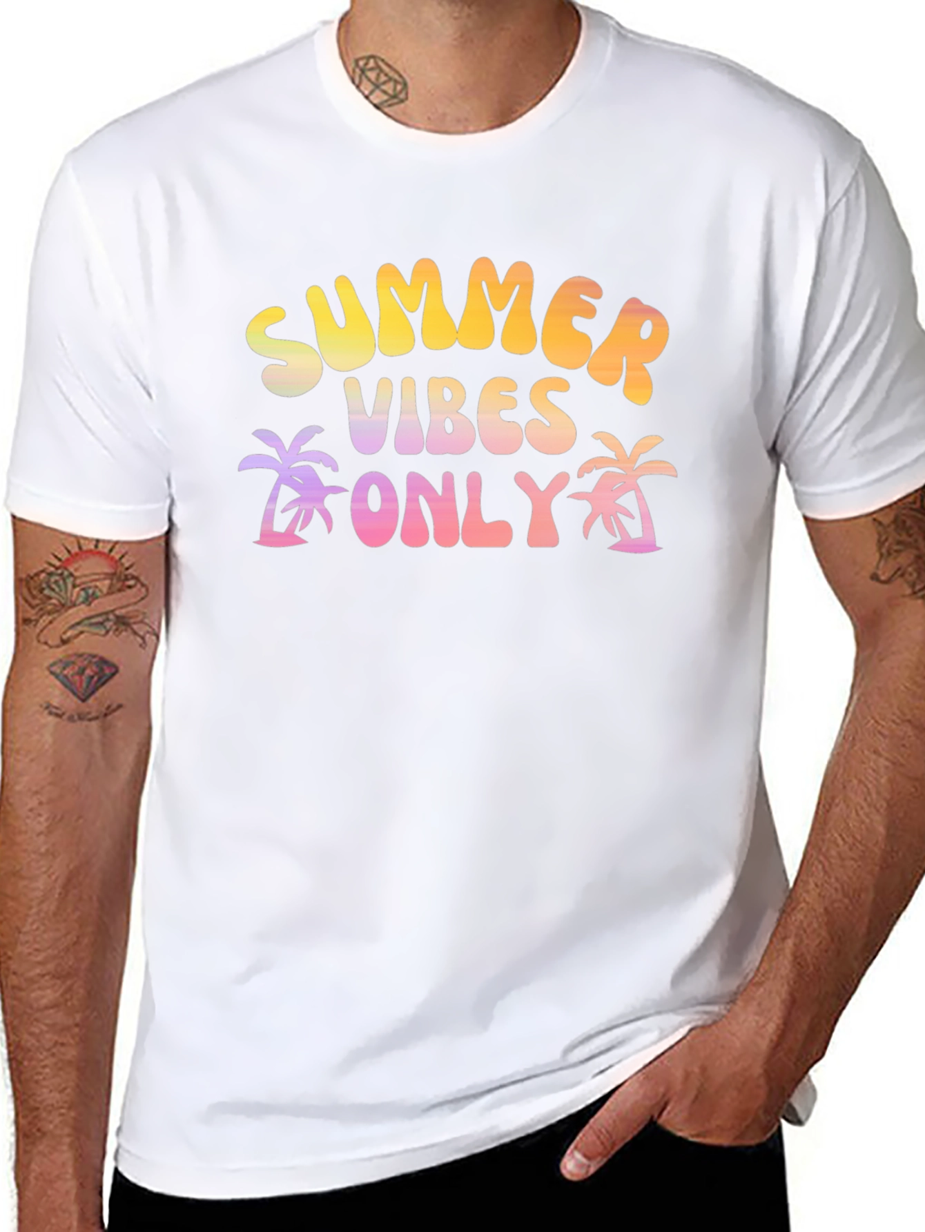 Summer Vibes Only Graphic T-Shirt