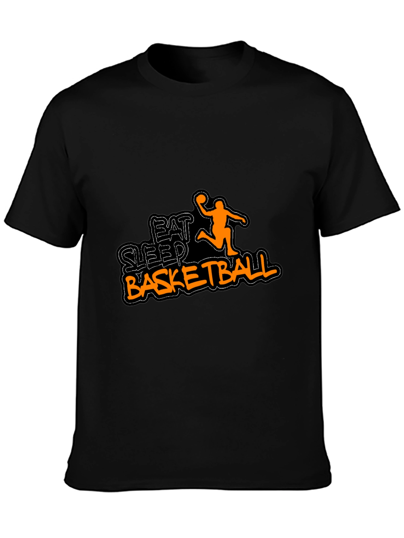 Eat Sleep Basketball Graphic T-Shirt