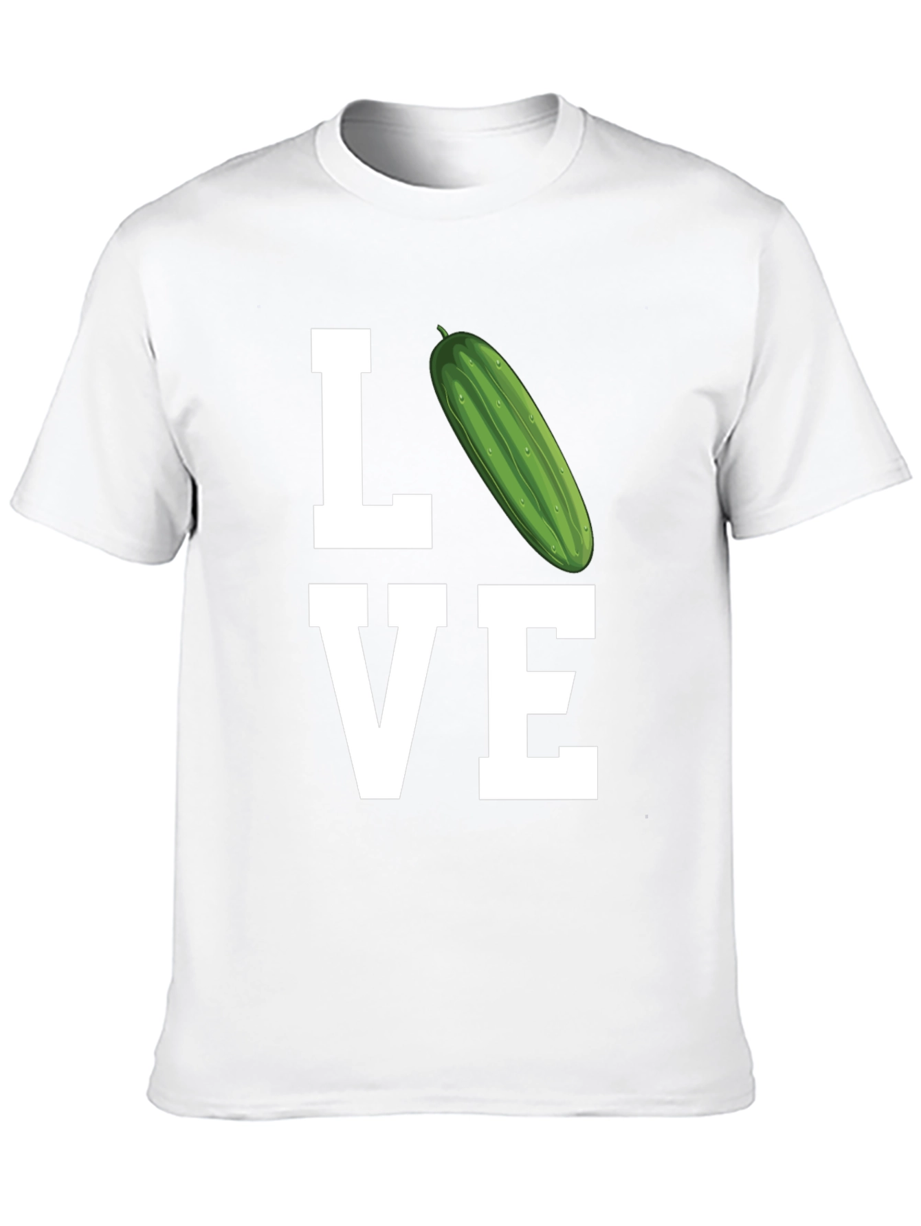 Love Pickle T-Shirt - Black Cotton Tee