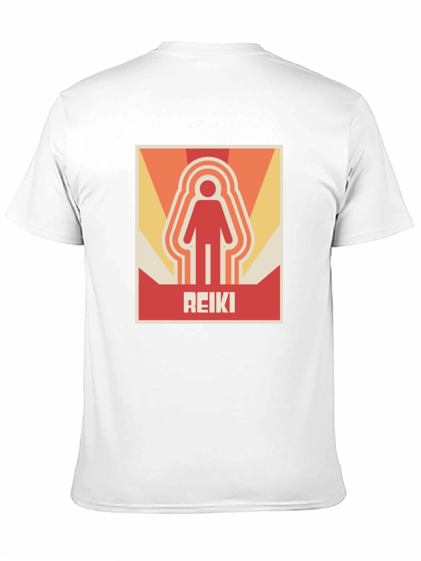 Retro Reiki Symbol T-Shirt - Stylish Spiritual Design