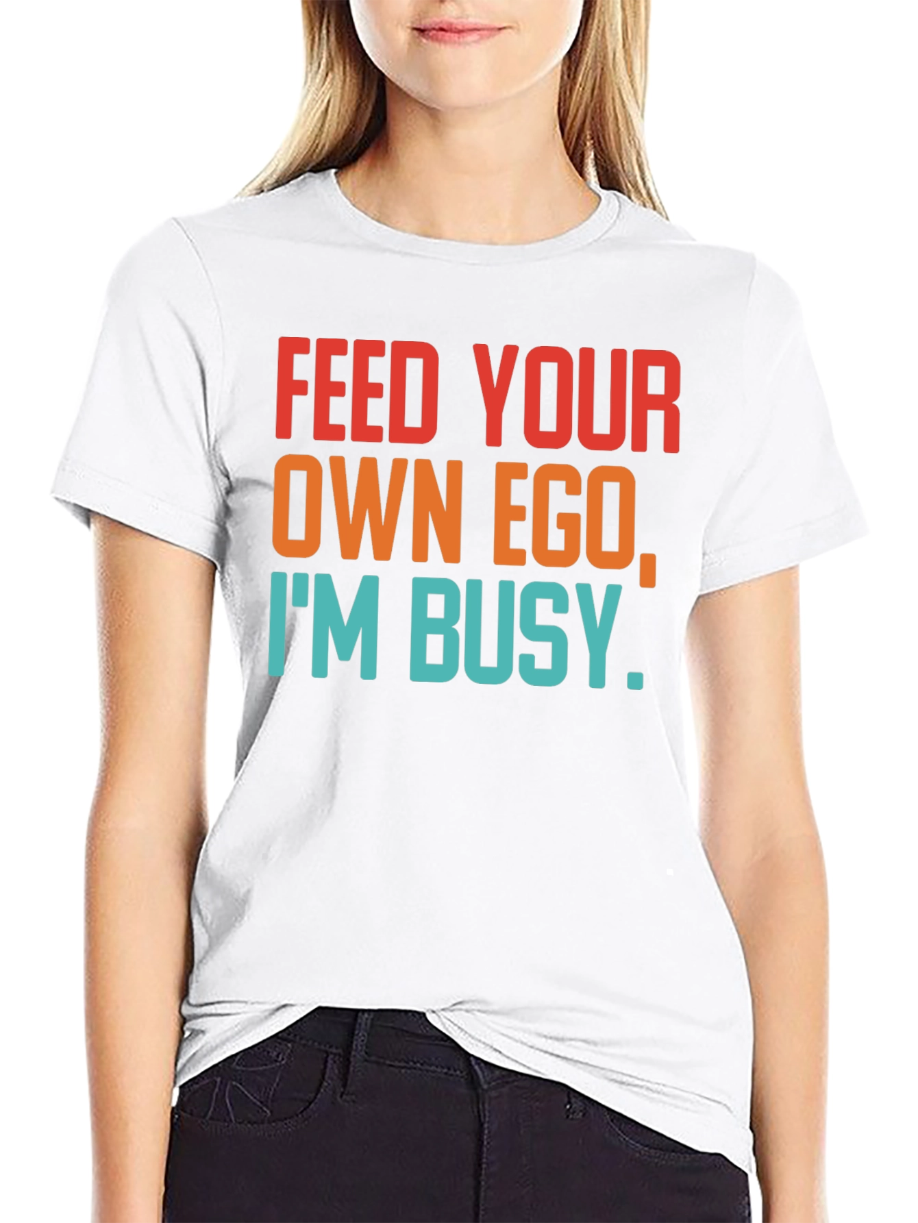 Feed Your Own Ego T-Shirt - Funny Graphic Tee