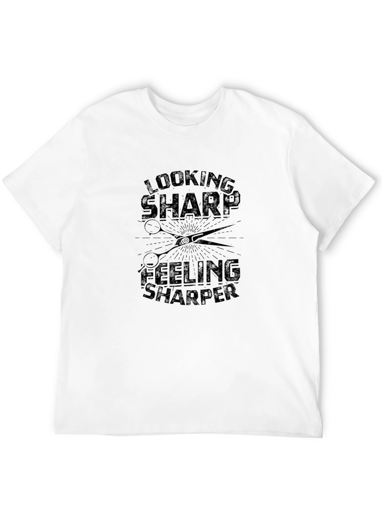 Looking Sharp Barber T-Shirt